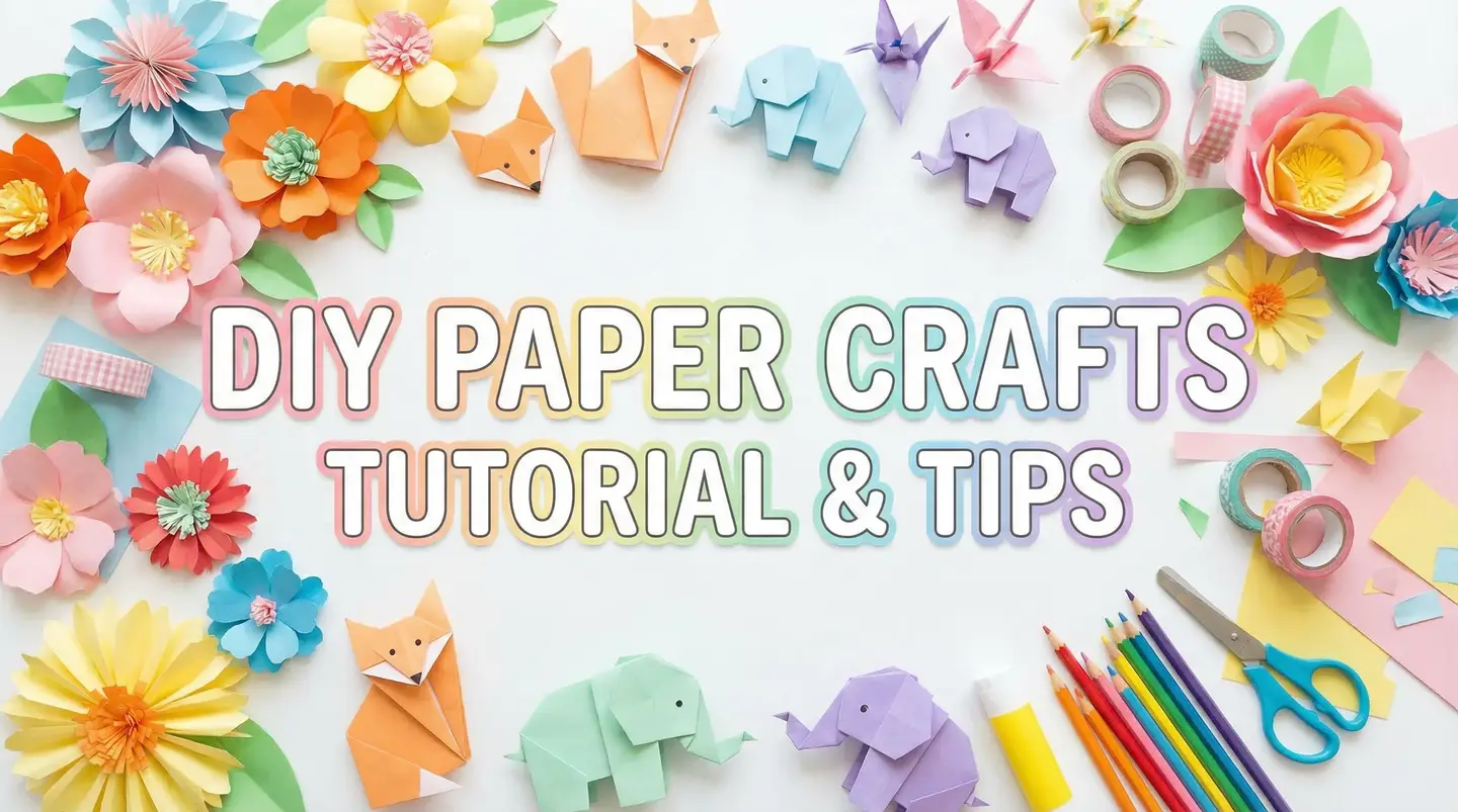 手工折纸教程 - 芒果视频创意手工